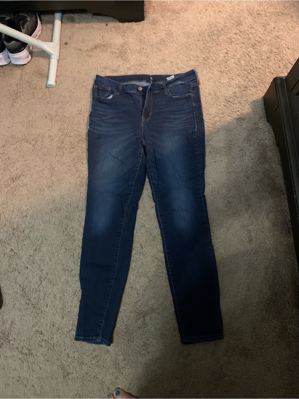 Old Navy Dark Blue Women's Skinny Jeans